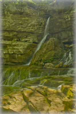 Falls at the Shirley Miller Wildflower Trail
