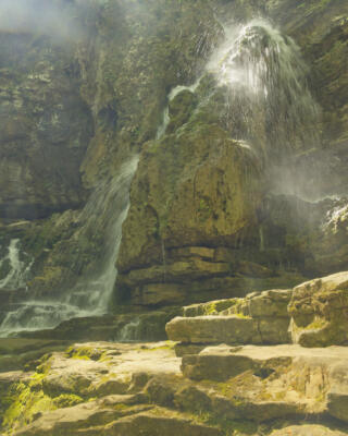 The other falls at the Shirley Miller trail