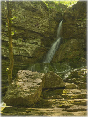 Another view of the falls