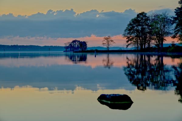 Early light over Lake Lanier