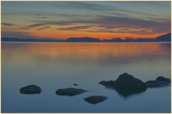 Sunrise over Lake Lanier