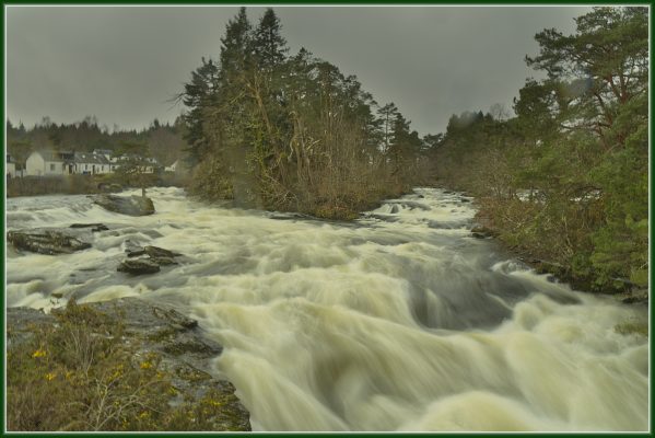 The Falls of Dochart in Killin