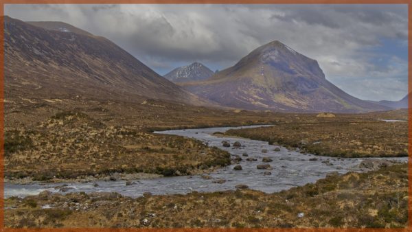 Part of the Sligach Mountain range