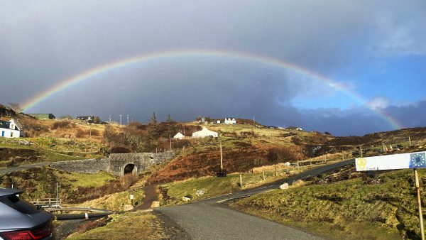 Rainbow over Elgol