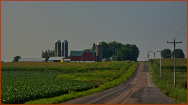 A midwestern farmstead