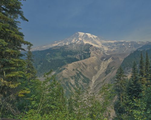 Mt Rainier from the Nisqually Vista overlook