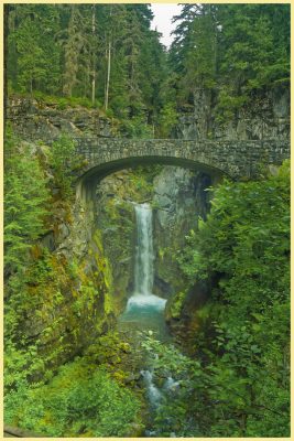 Christine Falls on Van Tunnel Creek under Paradise Valley Road
