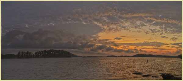 Lake Lanier sunrise