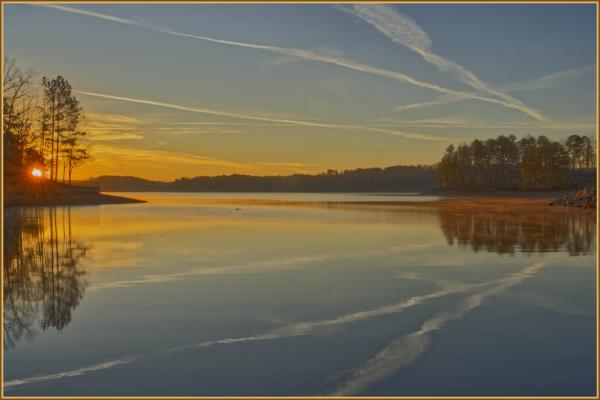 Morning color at Lake Lanier