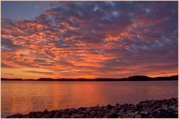 Lake Lanier morning twilight
