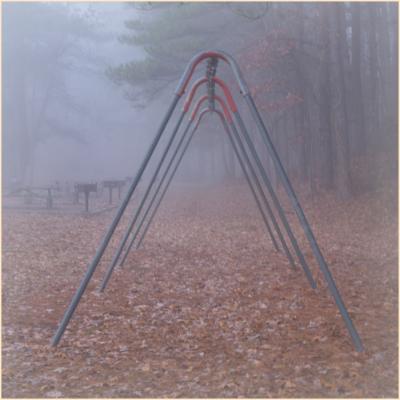 A foggy December morning