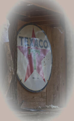 Just a sign on a shack