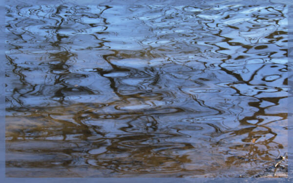 Reflections in the Chattahoochee River