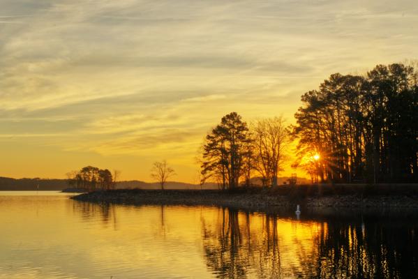 Sunrise at Lake Lanier