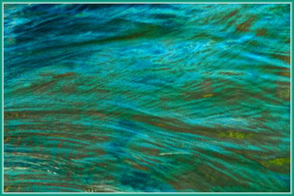 Reflections in the river at High Falls State Park