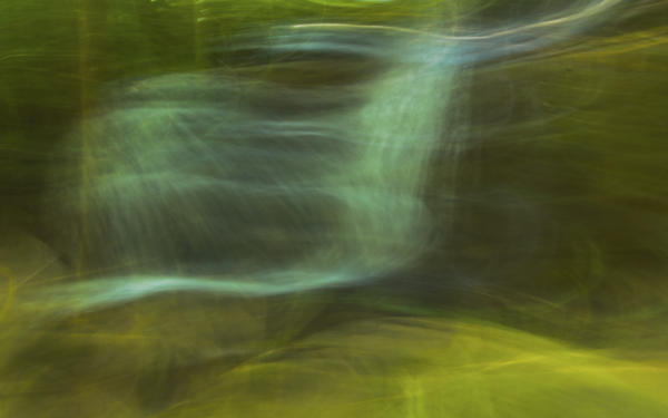 Abstract view of the falls