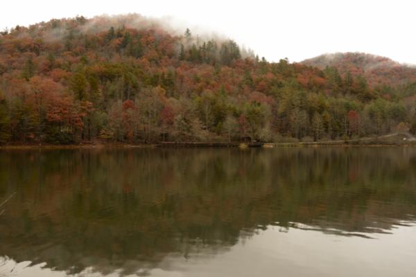 View across Black Rock Lake