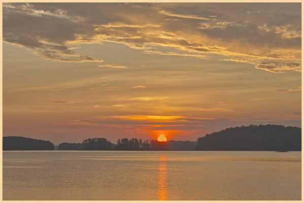 Lake Lanier sunrise