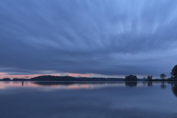 Lake Lanier sunrise, sort of