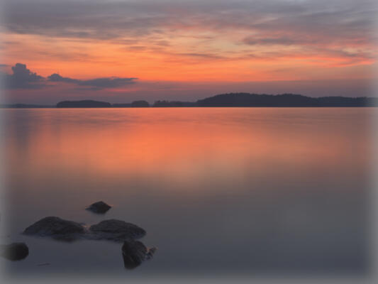 Lake Lanier before morning twilight