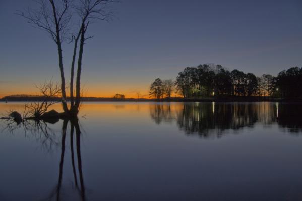 Lake Lanier sunrise on the new camera