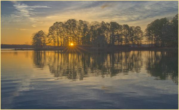 Sunrise at Lake Lanier