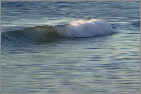 Early light on the surf