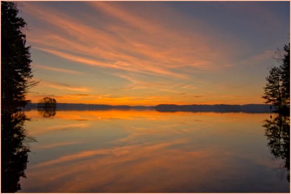 Lake Lanier morning twilight