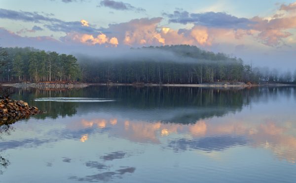 Lake Lanier after sunrise