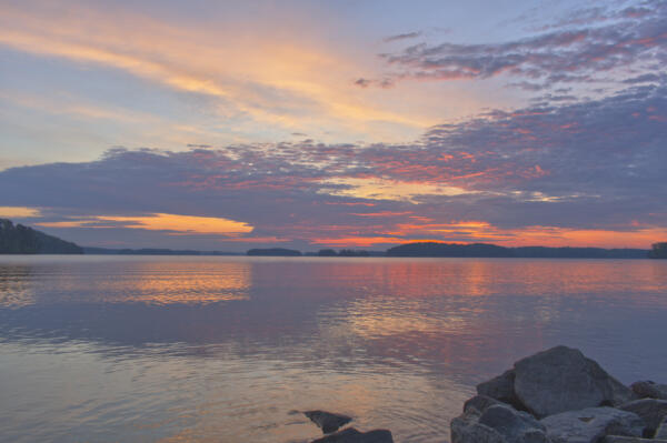 Yet another sunrise at Lake Lanier