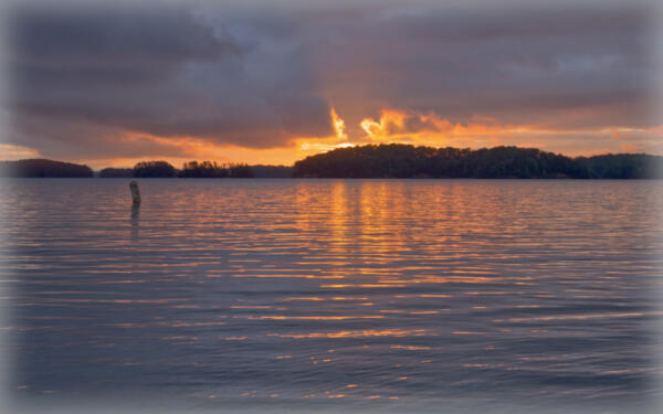 Sunrise over Lake Lanier