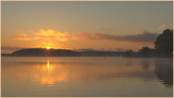 Sunrise over Lake Lanier