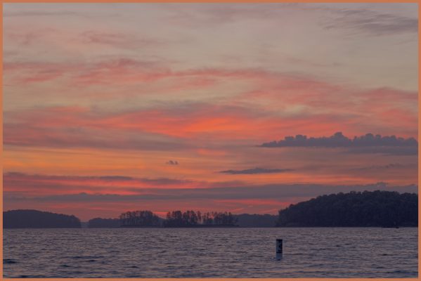 Yet another sunrise over Lake Lanier