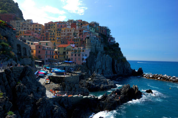 More of the coast of Cinque Terra