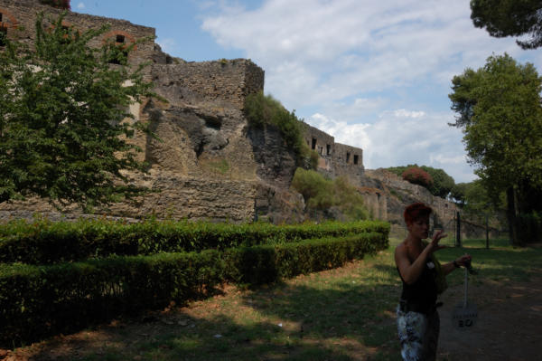 Fortifications at Pompeii