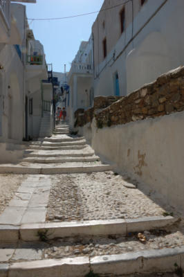 Street on Mykonos