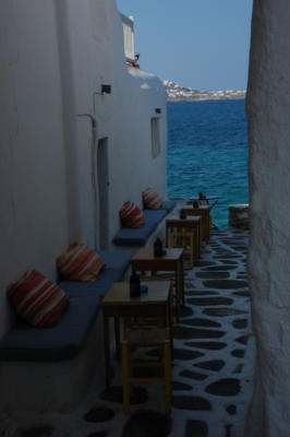 Restaurant on Mykonos