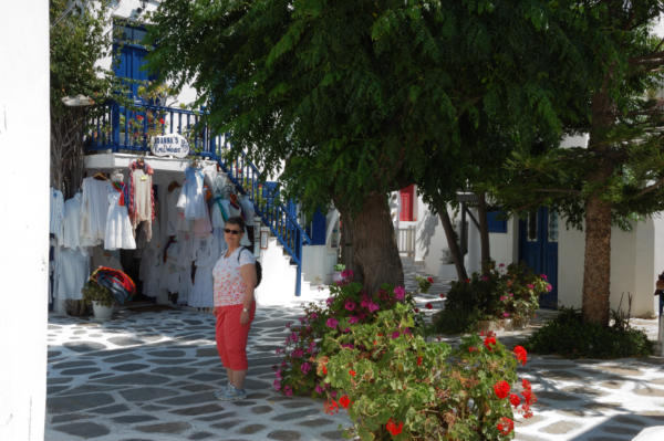 Street on Mykonos