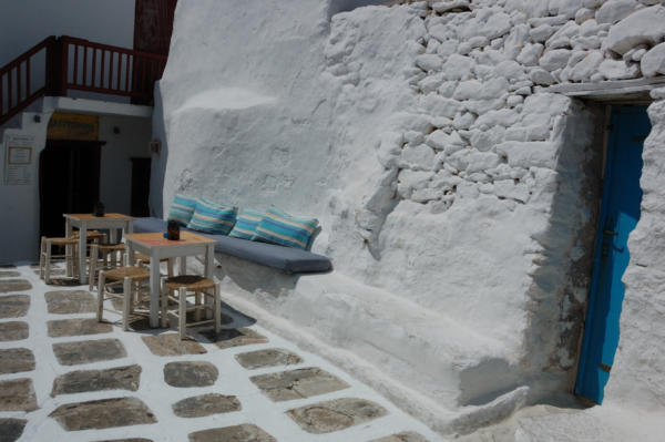 Street on Mykonos