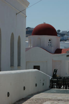 Buildings on Mykonos