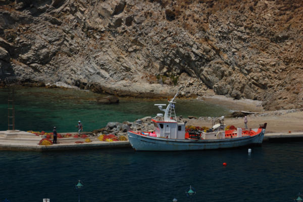 Greek fishing boat