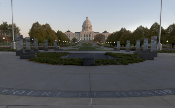 The Minnesota state capitol 