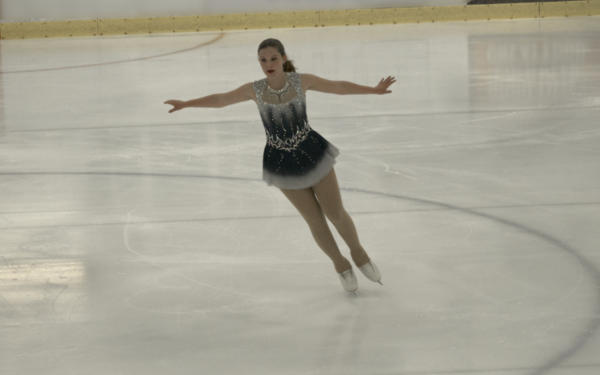 Gabby skating