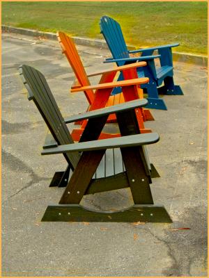 The eagle watching chairs