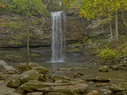 Cherokee Falls, the wide view