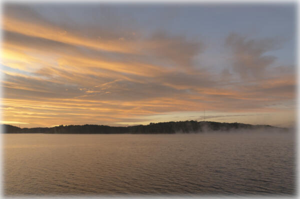 Lake Lanier sunrise