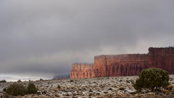 More mesas in the fog