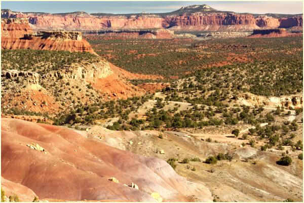 Another view from an overlook on Burr Trail Road east of Boulder, UT