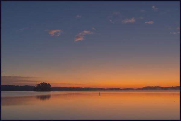 Early light over Lake Lanier