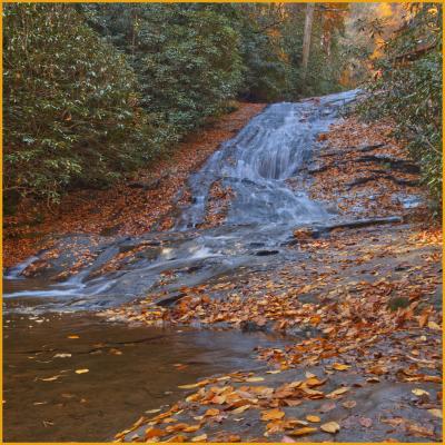 Lower Helton Creek Falls